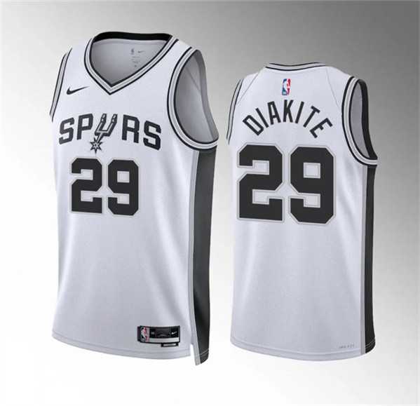Men's San Antonio Spurs #29 Mamadi Diakite White Association Edition Stitched Basketball Jersey Dzhi,We sell and wholesale Men's San Antonio Spurs #29 Mamadi Diakite White Association Edition Stitched Basketball Jersey Dzhi on line form chian!